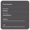 FSL E27 LED Bulb