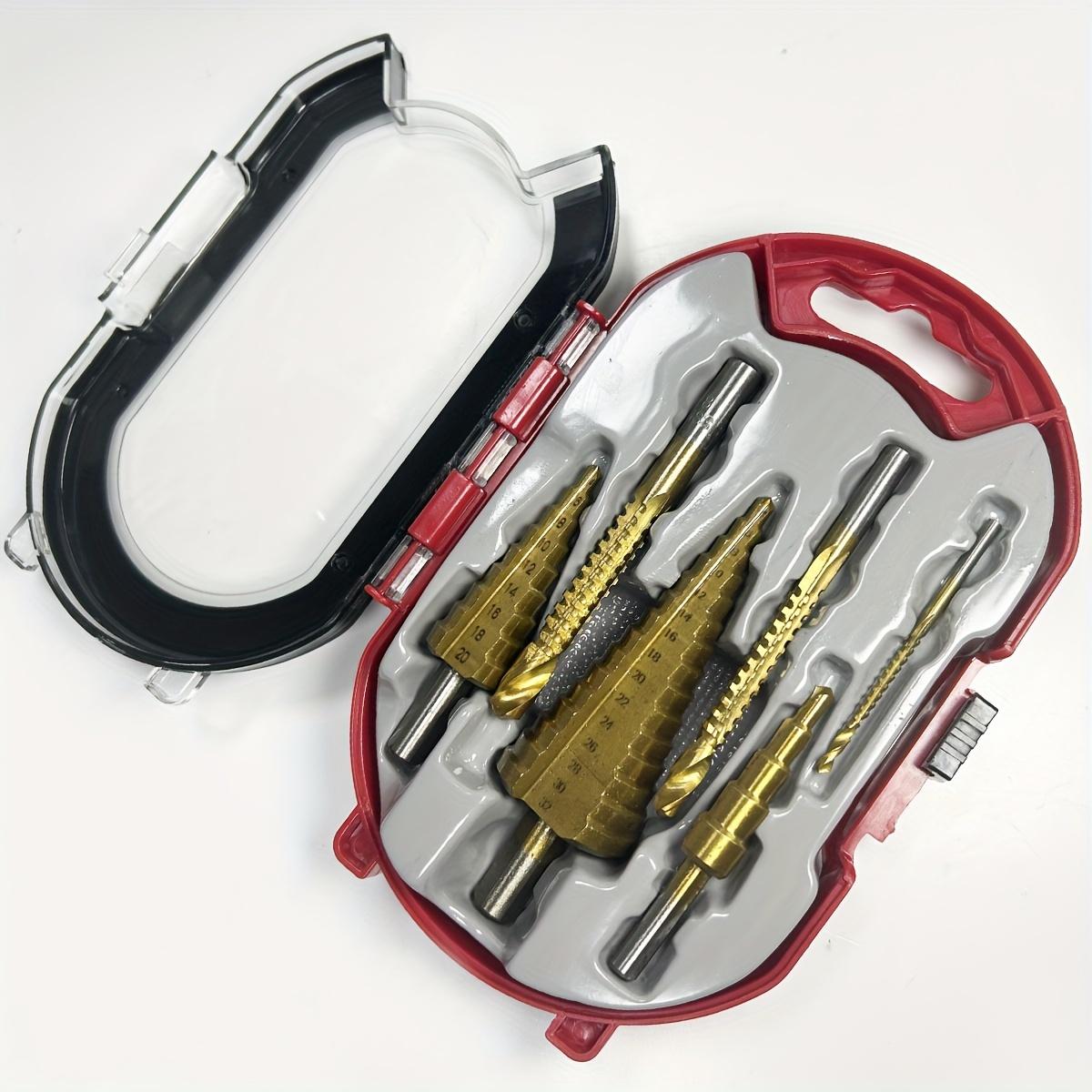 

Набор из 6 ступенчатых сверл HSS с титановым покрытием — лучшее решение для сверления дерева и металла — прочное, устойчивое к коррозии, универсальное решение 6Pcs/Set