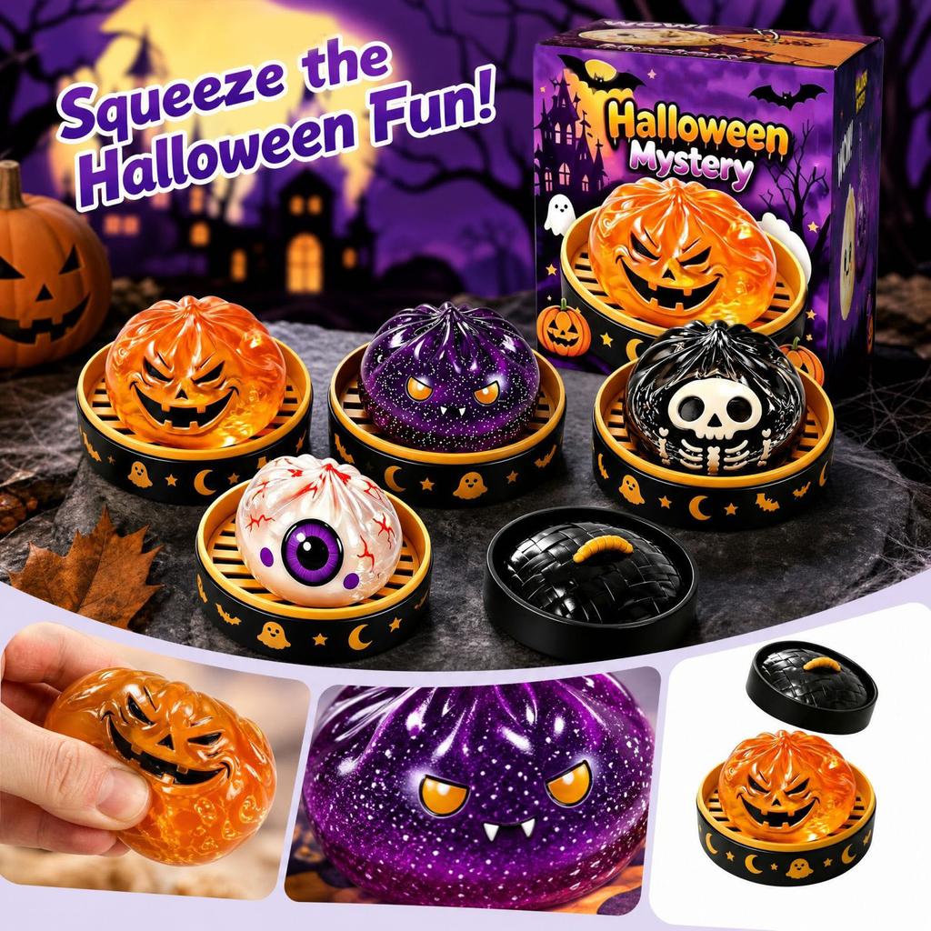 Halloween-Spielzeug für Kinder und Erwachsene - Sensorisches Stressspielzeug