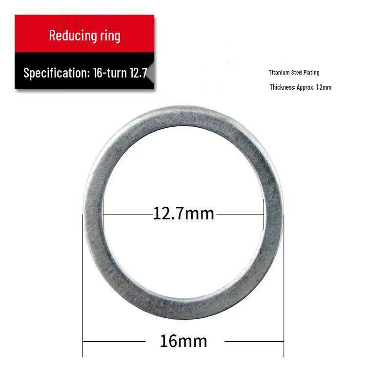 Pressure Plate Jade Carving Washer Gasket Reducer: Large To Small Hole Conversion Pad