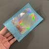 Plastic Resealable Holographic Aluminum Foil Packaging Bags Sealing Bag Foil Pouch Smell Proof Bags