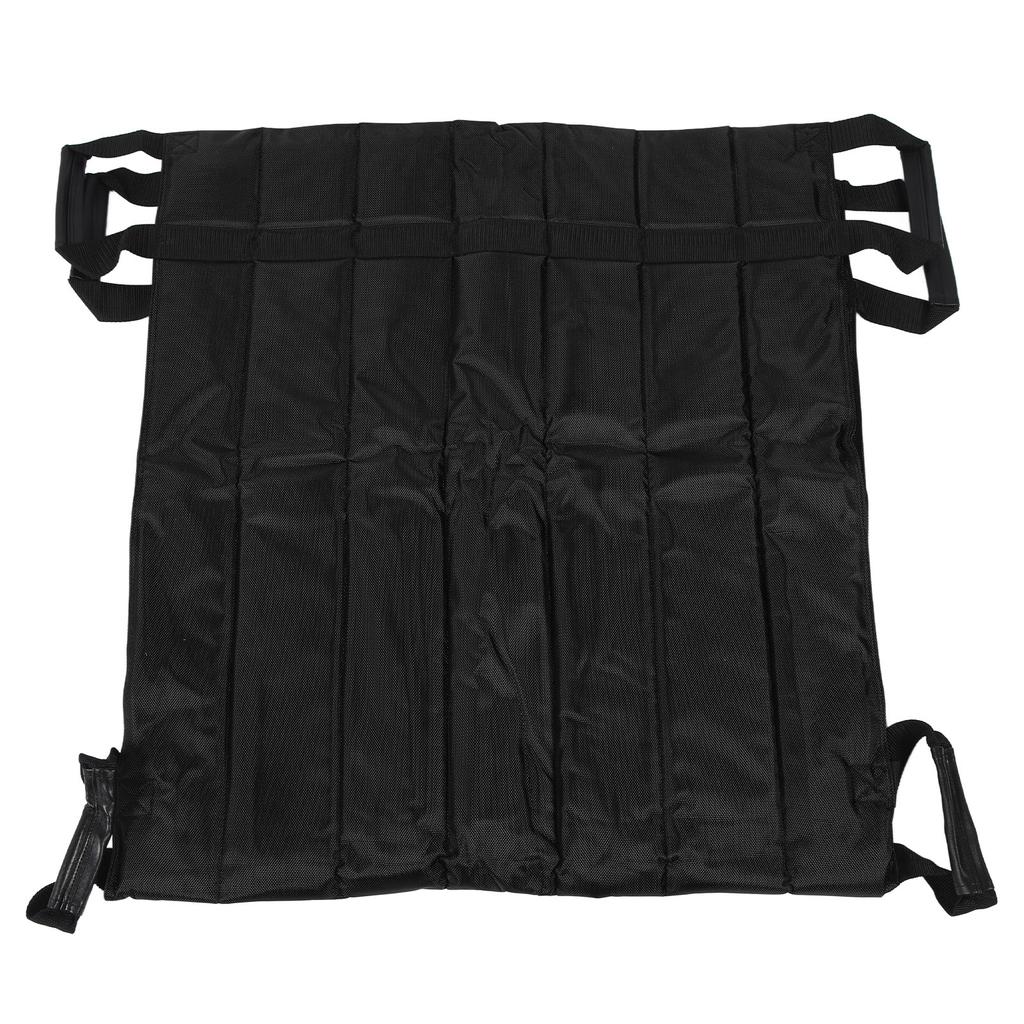 Patientöverföringsmatta med 6 handtag Kroppslyft Vändning Förflyttningsdyna för Äldre Funktionshindrade