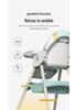 Multifunctional Foldable Baby High Chair for Infants: Convenient Eating and Table Seat