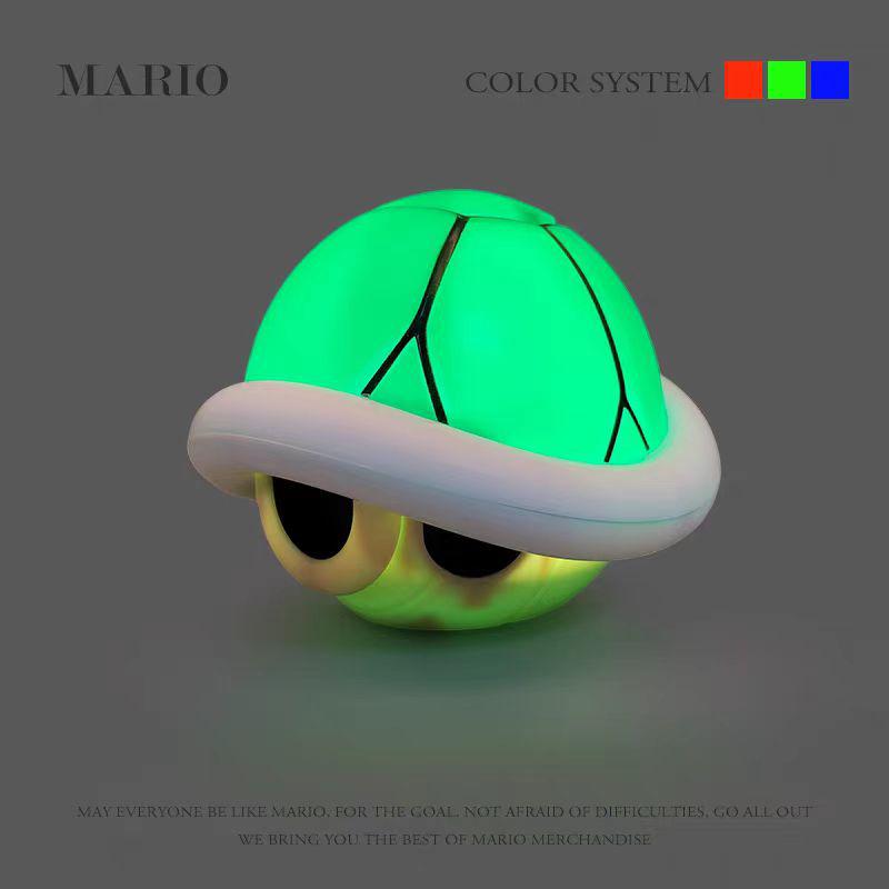 Mario Question Block Star Night Light with Sound & Touch Activation