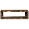 TV Stand Multicolored 80 X 30 X 25 Cm Solid Reclaimed Wood
