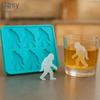 Ice Mold Silicone Tray Sasquatch Ice Cubes Maker Present Food-grade Ice Cube Tray, Safe And Durable For Whiskey Bar Accessory