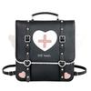 Zaino borsa uniforme JK stile college zaino 1WAY zaino messenger per studenti animazione angelo dell'amore giapponese zaino
