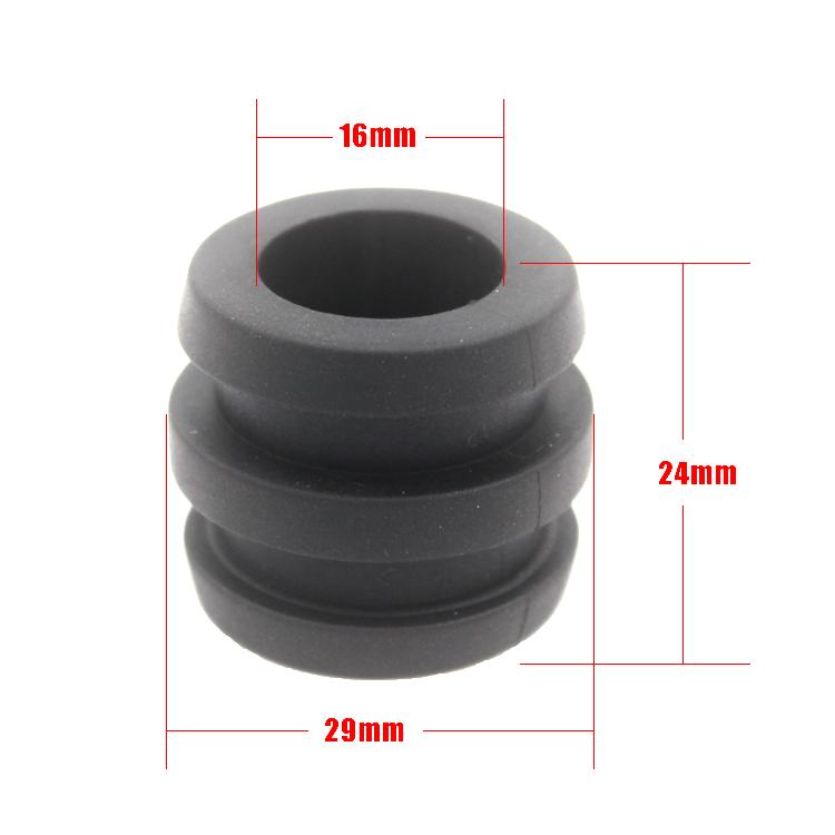 10Pcs/Set 16mm Foosball Table Rod Bumpers Buffer For Soccer Football Black