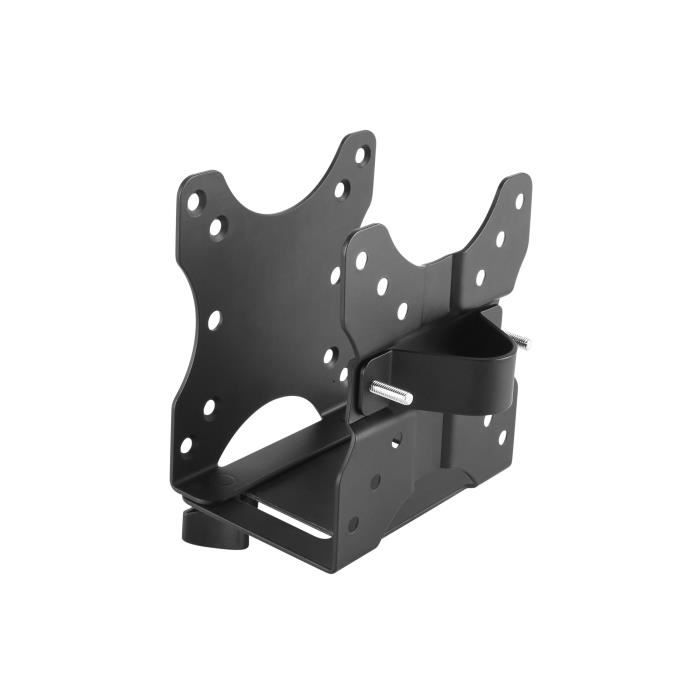 Support CPU Sous Bureau - EQUIP - 650890 - Noir - Acier - Capacité 5 Kg