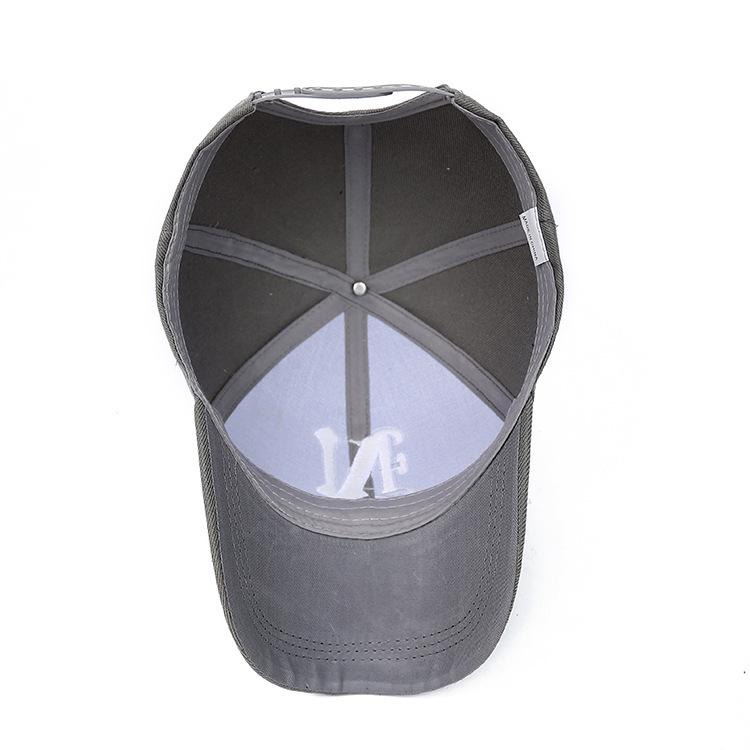 Zhen Yueqi, Spring and Autumn Seasons Korean Edition Embroidered N-letter Baseball Cap Men and Women Same Shade Cap