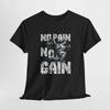 Heavy Weights Only T-Shirt | Hardcore Gym Life Tee | Powerlifting Shirt