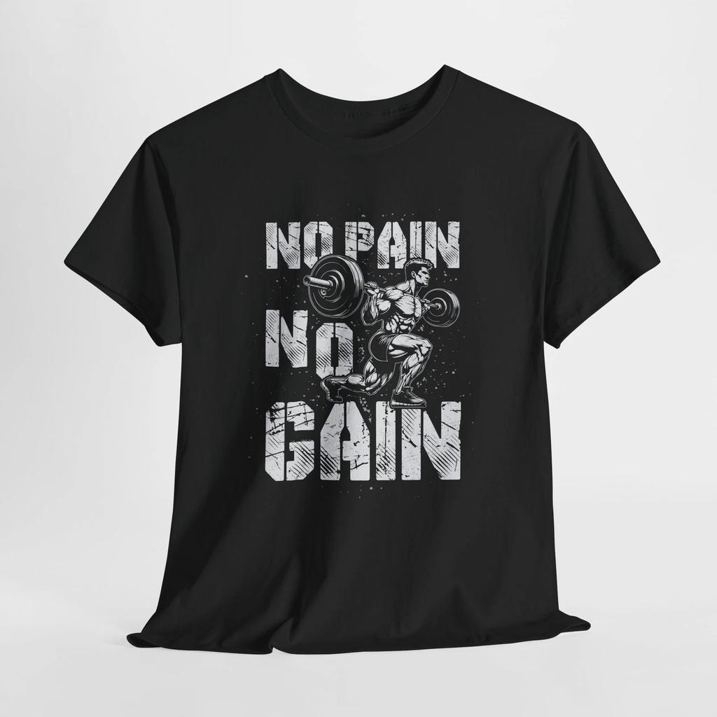 Heavy Weights Only T-Shirt | Hardcore Gym Life Tee | Powerlifting Shirt