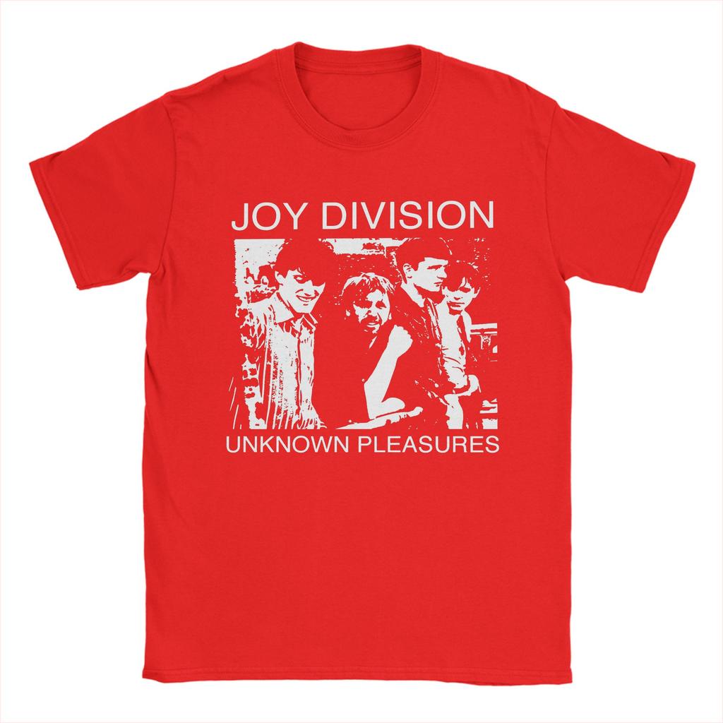 Men Women Joy Division Rock Music T Shirts Unknown Pleasures Pure Cotton Clothing Casual Short Sleeve O Neck Tees Summer T-Shirt