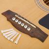 Acoustic Guitar Bridge Pins with Bridge Pin Puller Set String Nail Remover Extractor Tool Guitar Accessories Enduring