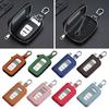 Universal Leather Car Key Bags Hook Classic Keychain Holder Zipper Wallet Organizer Men Women
