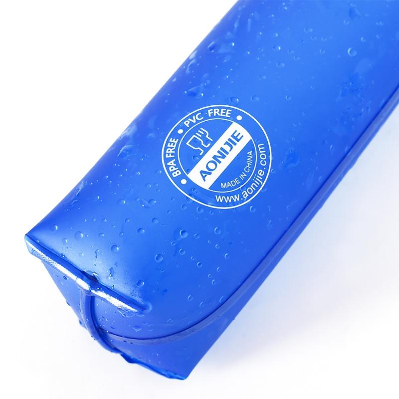 250 ml 500 ml Soft Flask Faltbare zusammenklappbare Wasserflasche TPU frei für Lauf Trinkrucksack Hüfttasche Weste