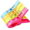 Windproof Plastic Clips (4-Pack) for Drying Quilts, Clothes, and Bed Sheets
