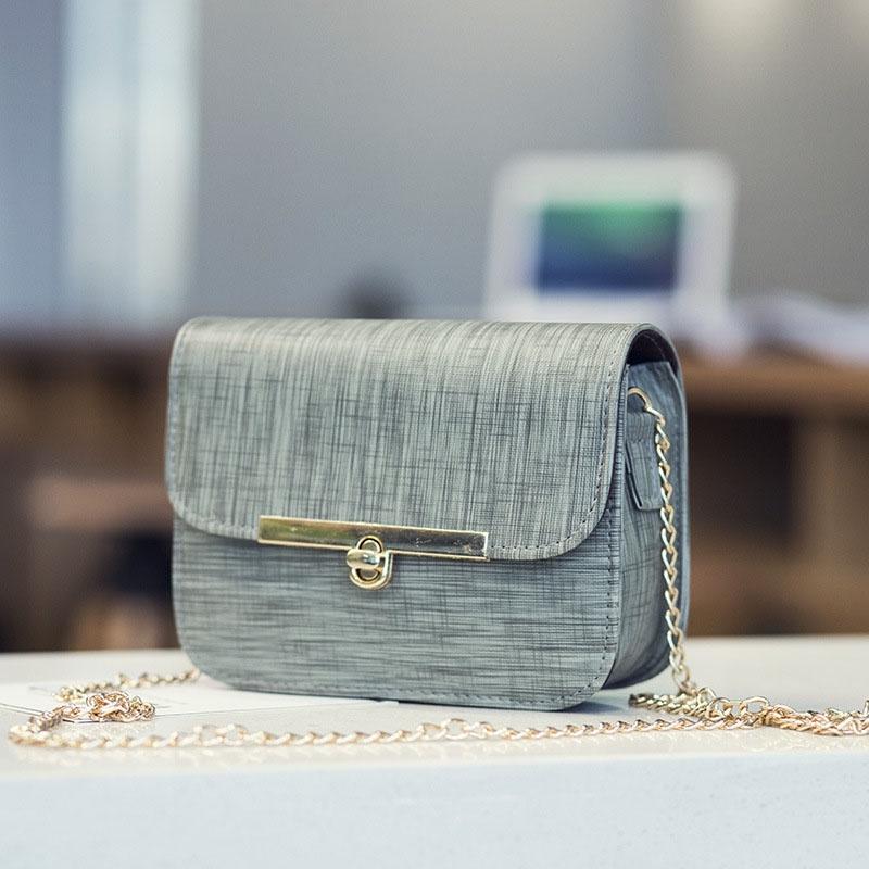 Elegant Handbag Pu Leather Shoulder Bag With Chain For A Sophisticated Look