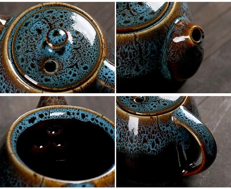 Portable Travel Tea Set With Bag Teeware Teware Coffee Teapot and Cup Chinese Pot Coffeeware Teaware Gaiwan Bar