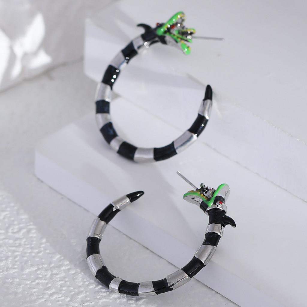 And Unique Stylish Dragon Earrings And Snake Studs Offering A Bold Gothic Aesthetic All For
