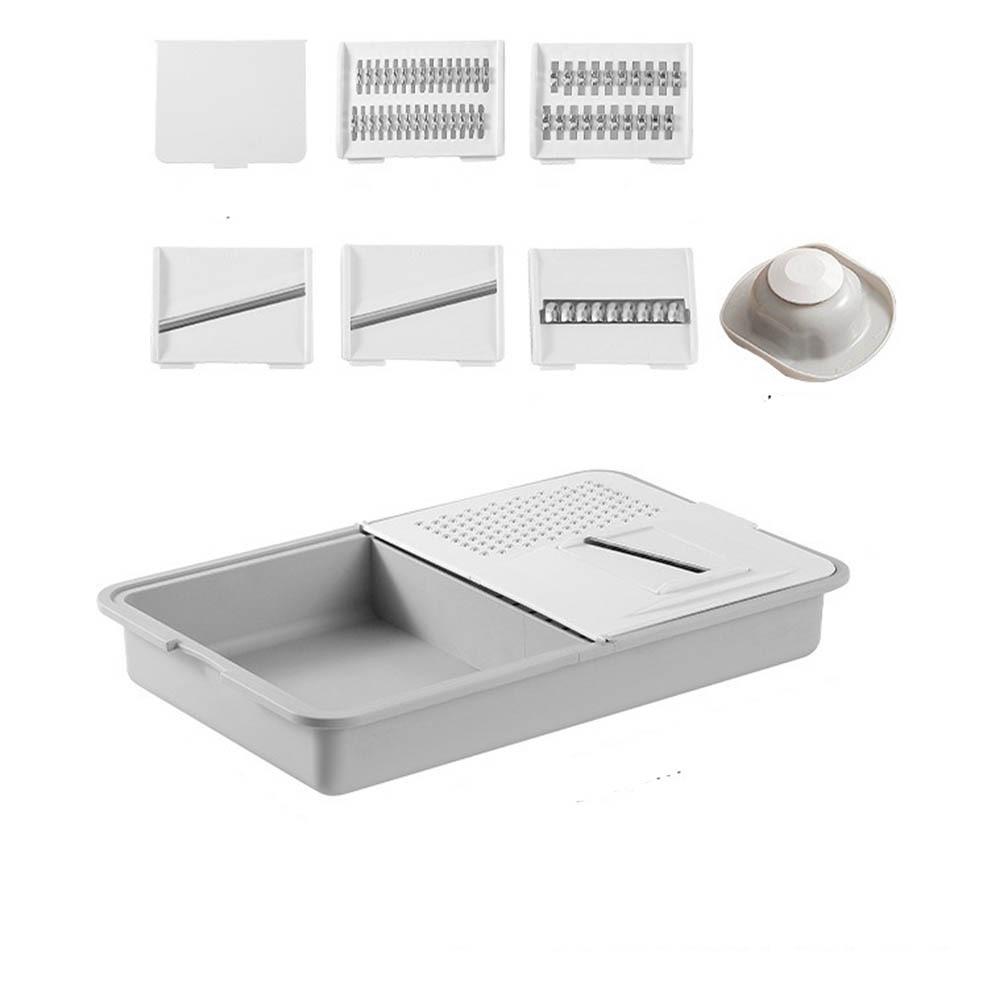 Versatile Kitchen Gadget With Storage Tray Carrot Shredder Manual Vegetable Slicer  Home Cooking