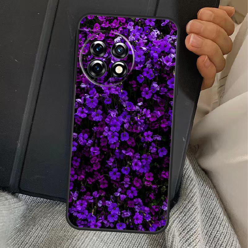 Infinity On Purple Case For OnePlus 13R 12R 10R 13T 10T 8T 15 13 12 11 Nord CE 4 3 2 Lite N20 N30 Nord 5 Cover