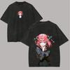 The Quintessential Quintuplets Nakano Nino Washed T-Shirt, Plus Size, All Seasons, Unisex For Anime Fans T-shirt