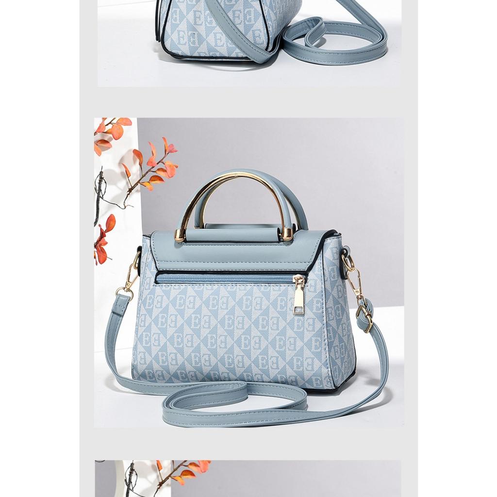 Temperament Kleine Quadratische Tasche, Damenhandtasche, Lässige Umhängetasche, Schultertasche, Bedruckte Tasche