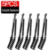 5/1PCS Stainless Steel Noodle Tongs Non-slip Handle Heat-resistant Anti-scald Chuck Easy To Store Multi-functional Food Tongs