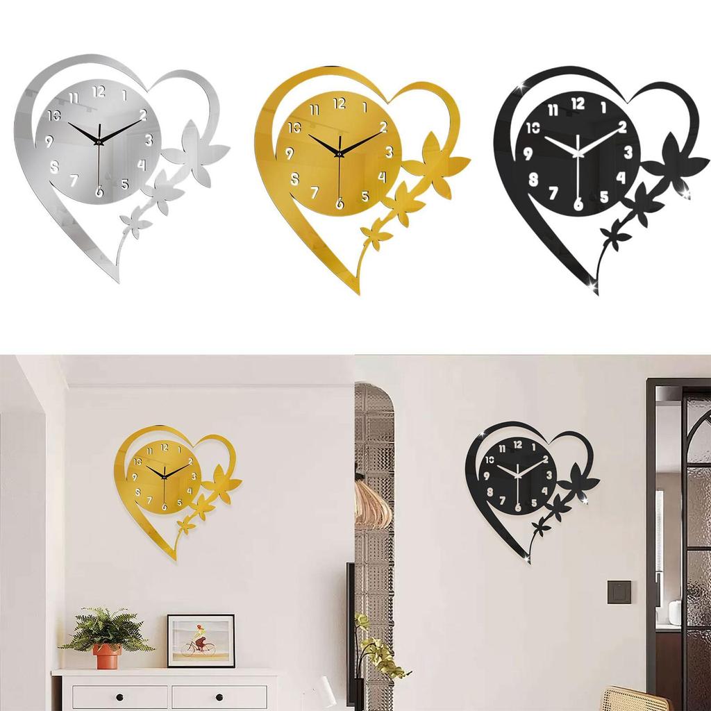 Acryl Wanduhr Vielseitiges Geschenk Kunstuhr für Esszimmer Studio Küche