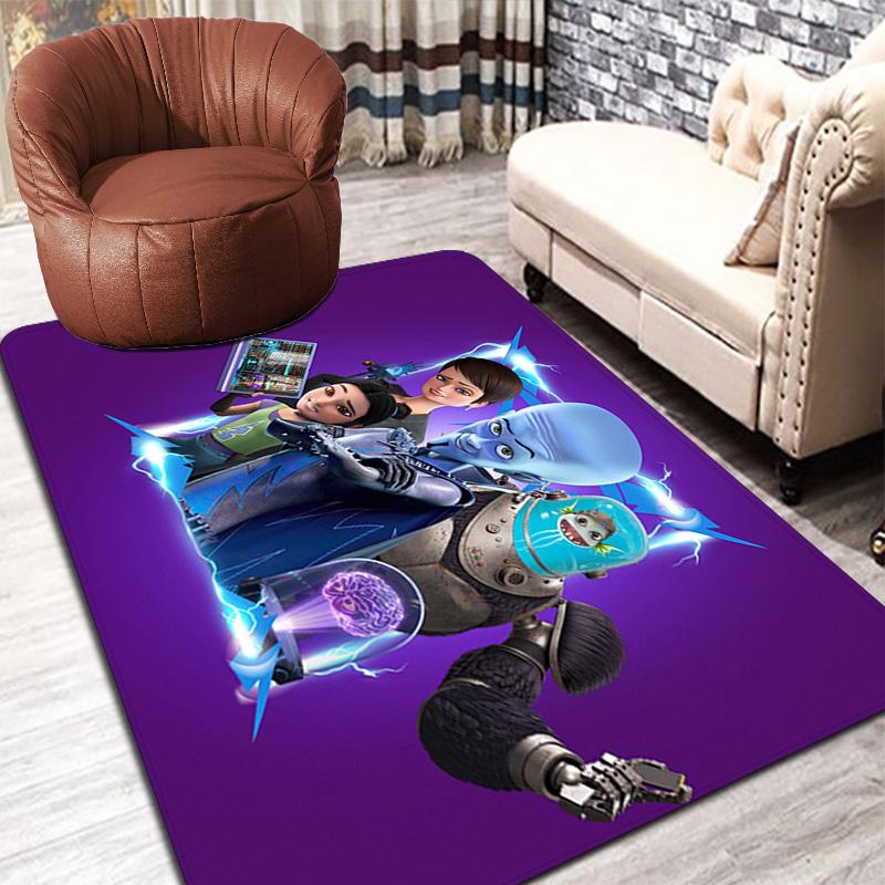 Megamind Rug Floor Mat for Living Room or Bedroom Soft and Comfortable Carpet a Gift for Birthday and Holiday.NFF0928227