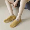 Solid Color Yoga Socks Anti Slip Women Professional Pilates Socks Combed Cotton Summer Floor Socks Gym Fitness Sports Sock