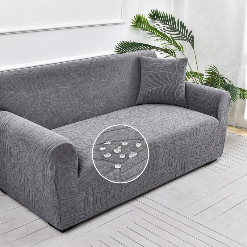 Thick Elastic Jacquard Sofa Cover for Living Room, Couch and Armchair, L Shaped Corner Sofa Cover, 1 /2 /3 /4 Seater