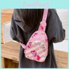 Stylish Unicorn Pattern Children Chest Bag Lightweight Nylon Backpack For Everyday Use