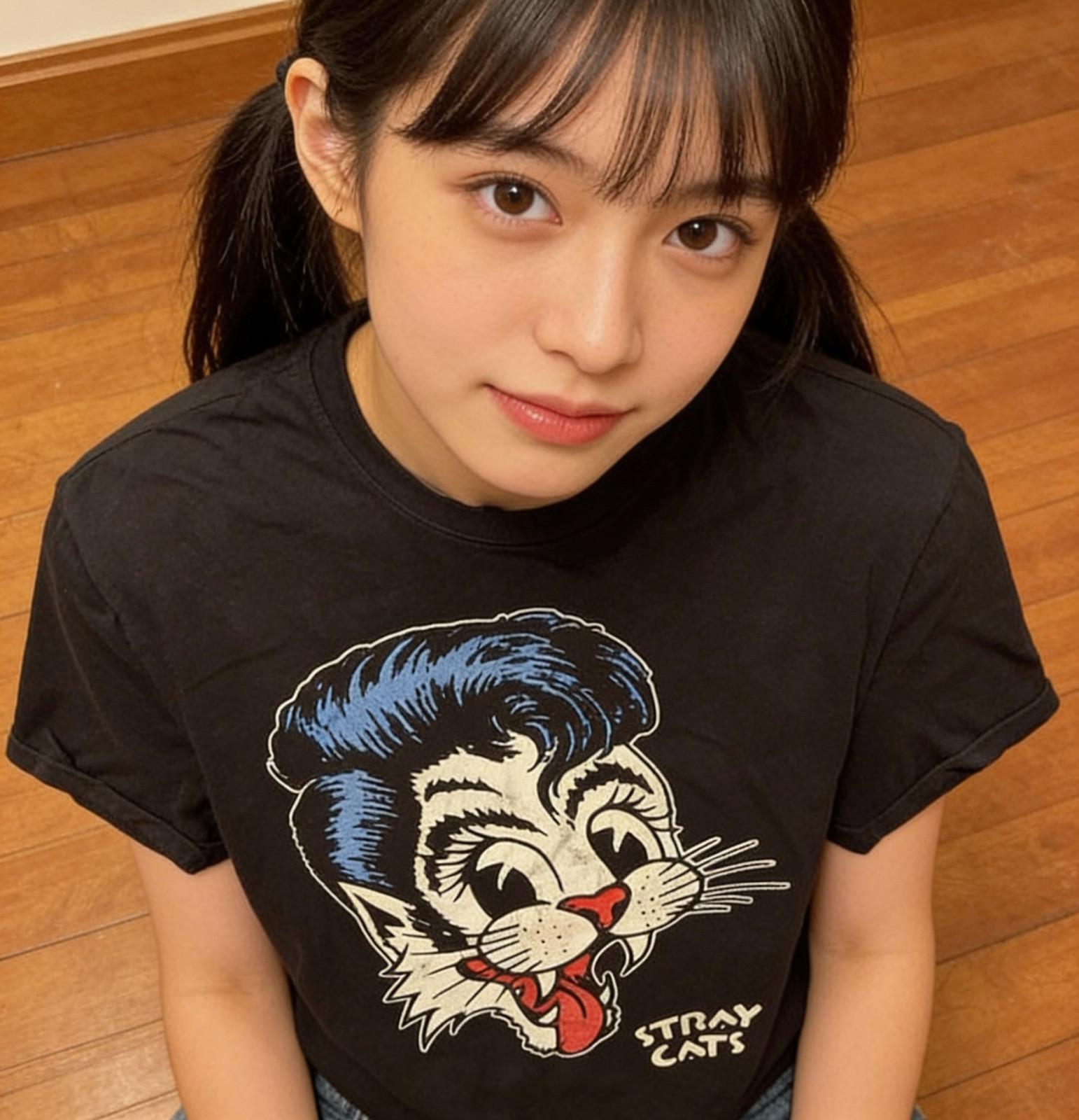 Stray Cats 40th Anniversary Tour Cotton Men Women T-shirt NWT M
