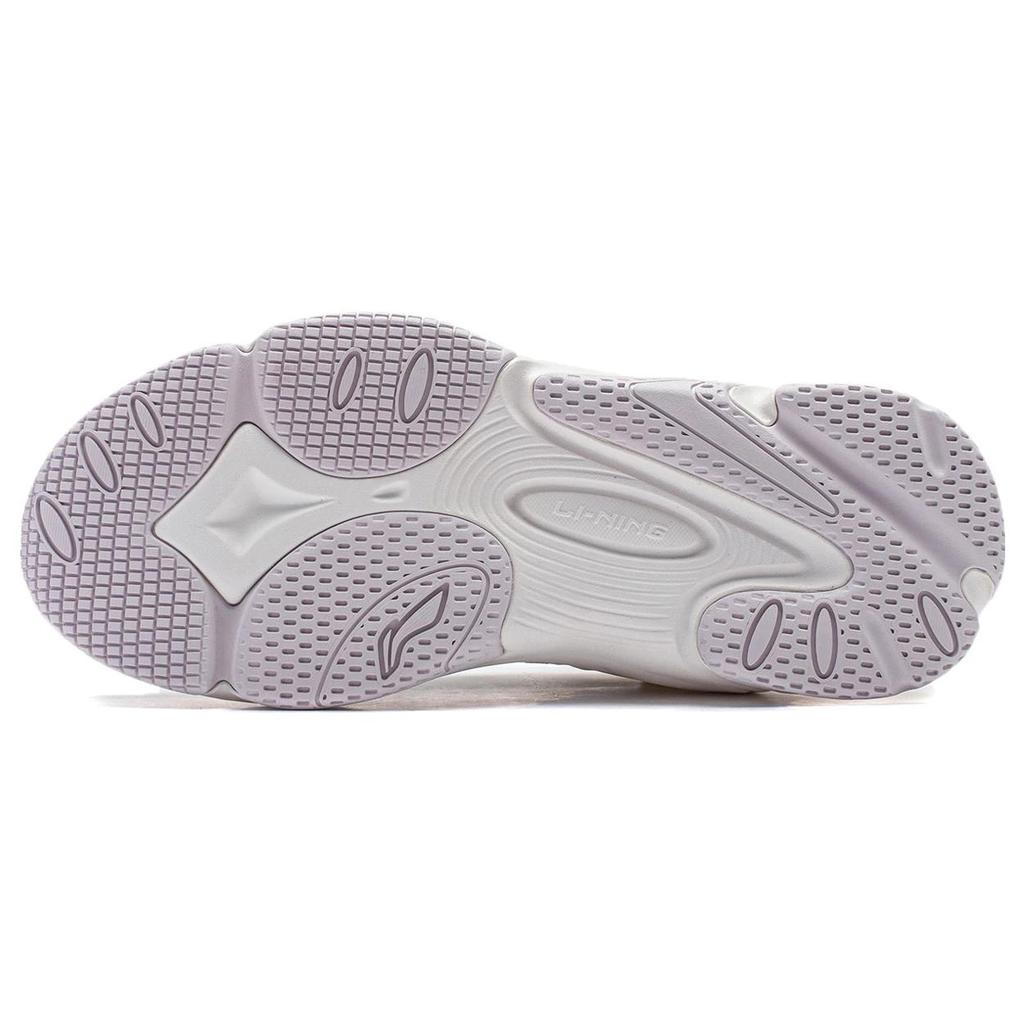 New LiNing Wing Wind Cushioning Wear Resistant Low Top Casual Shoes Women's White