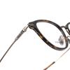 Pure Titanium Unisex Retro Round Glasses Frame with Blue Light Blocking Myopia Lenses for Women and Men