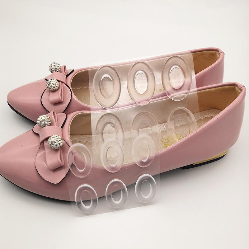 Transparent Silicone Anti-Friction Heel Grips - Invisible, Self-Adhesive Pads for Women's Shoes
