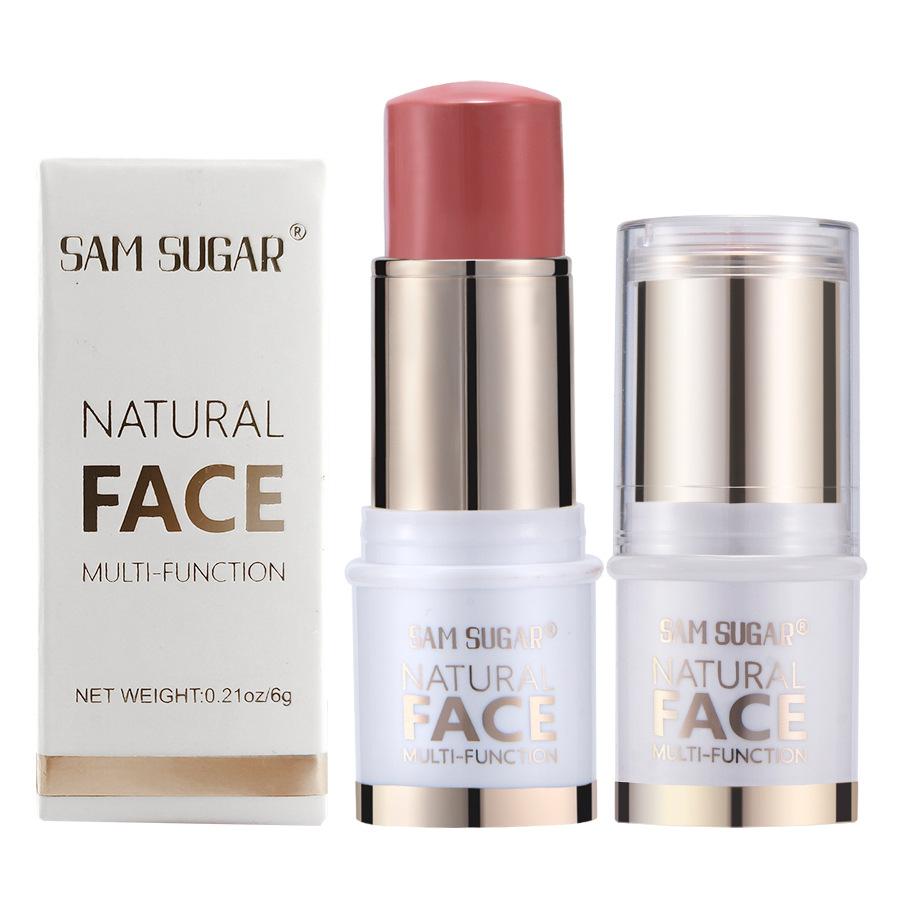 SAM SUGAR Highlighter Stick Brightening Skin Tone Contouring Natural Stereo Concealer Blush Multi-Purpose Stick