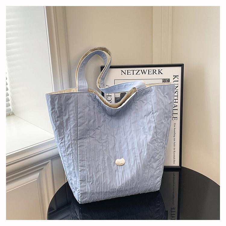 Casual versatile lazy style tote bag new texture Korean student shoulder bag large capacity versatile underarm bag