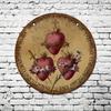 Vintage Sacred Heart Jesus Metal Wall Art Rustic Aluminum Religious Decor Floral Design Home Bar Outdoor