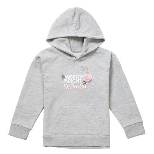 Disney Princess Childrens/Kids Merry, Bright And Beautiful Christmas Hoodie