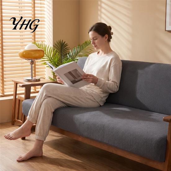Replacement Couch Seat Covers High Stretch Cushion Cover, Elastic Sofa Slipcover, Washable Furniture Universal Fit Protector for Loveseat 3-Seater
