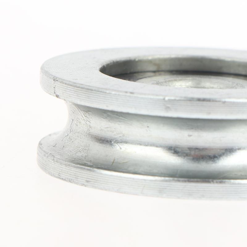 1Pcs U Groove Rolling Wheel 10*40*12.5Mm Grooved Bearing Pulley 8Mm Wire Rope Over Line Wheel 4Cm Guide Wheel