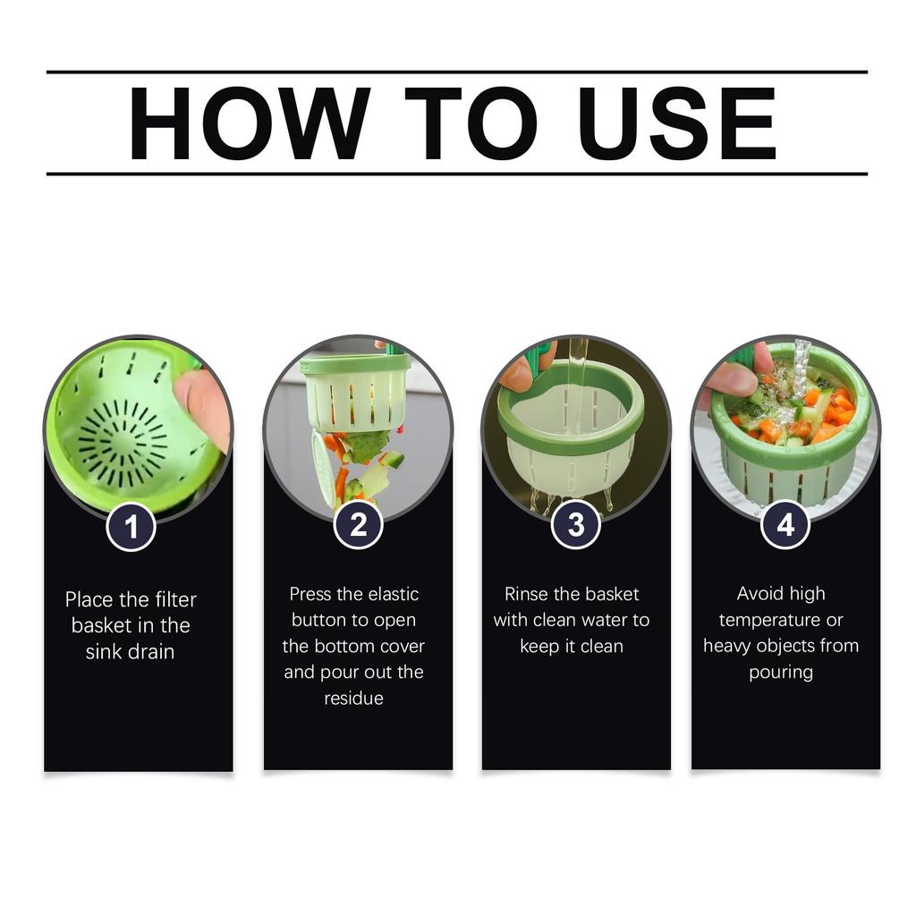 Cactus Kitchen Sink Drain Strainer Convenient To Clean, Rinses Instantly, Durable Design, Ideal for Home Use