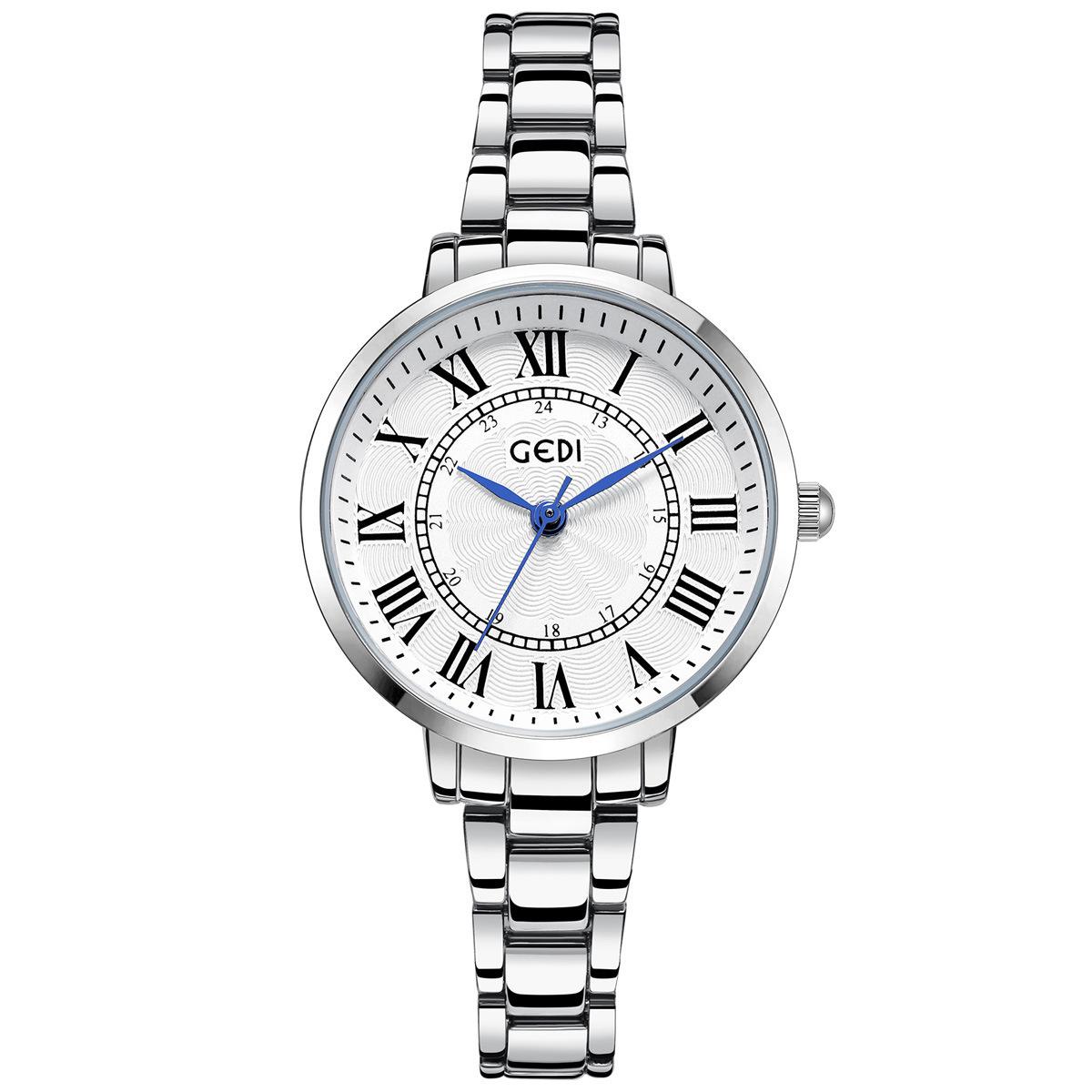 Retro Wind Quartz Watch Women S Niche Light Luxury Waterproof Alloy Women S Watch