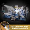 Mega The Beatles Collectible Building Toy, 681 Piece, with 4 Poseable Band Member Figures and LED Lights, Collectible Build & Display Set