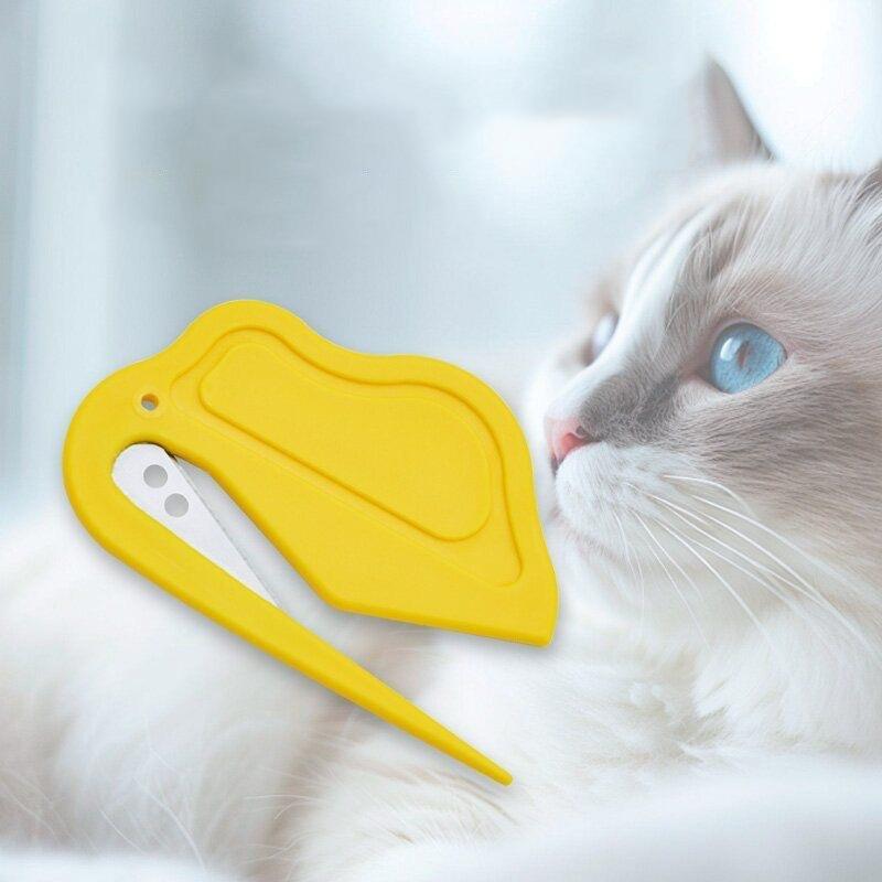 Painless Pet Hair Knot Cutter Comb Dog Cat Matted Hair Remover Rake Brush Safe Dematting Grooming Care Accessory