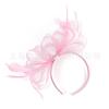 Popular Bridal Mesh Headgear Photo Bow Hair Accessories Jockey Club Feather Hairpin Head Flower