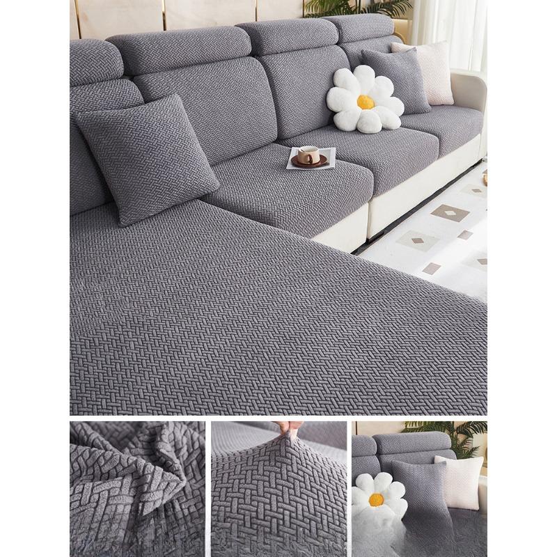 Natahovací potah na pohovku All-Inclusive Univerzální potah Four Seasons Univerzální polštář na pohovku Protiskluzová páska Protiprachová látka na polštář